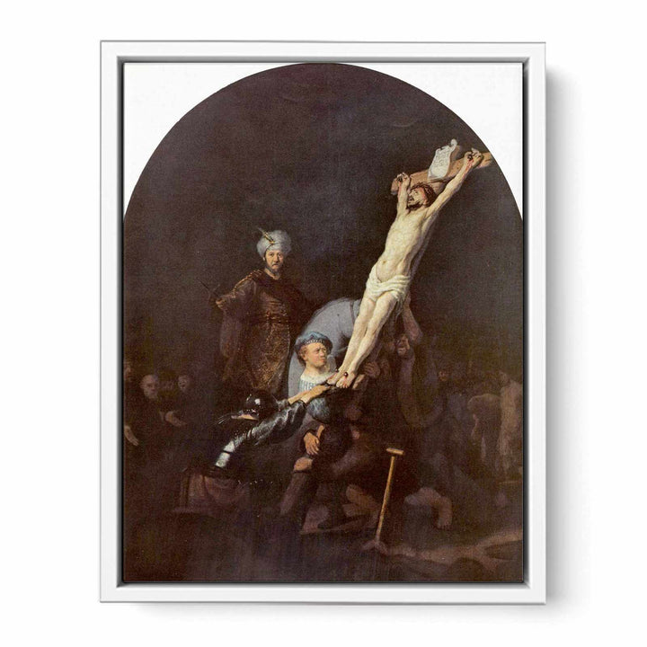 The raising of the cross [c. 1633]
 Painting