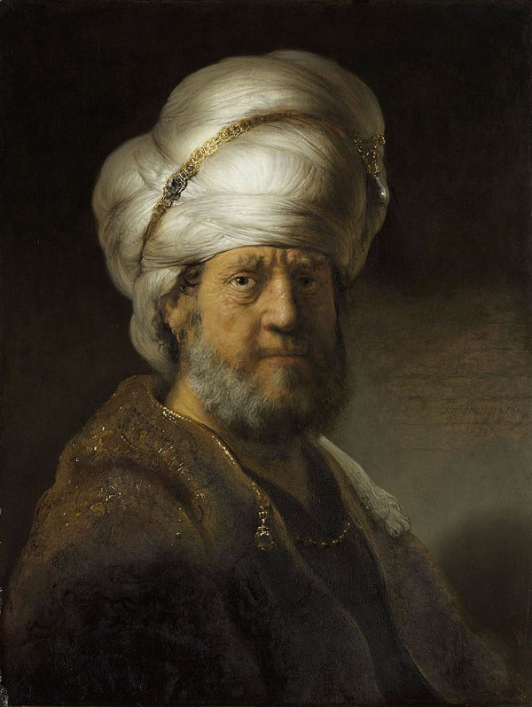 Portrait of a Man in an Oriental Costume 