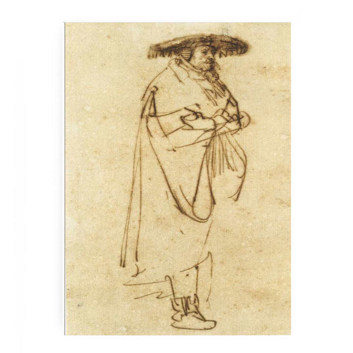 Man with Wide-Brimmed Hat 1632-39
 Painting