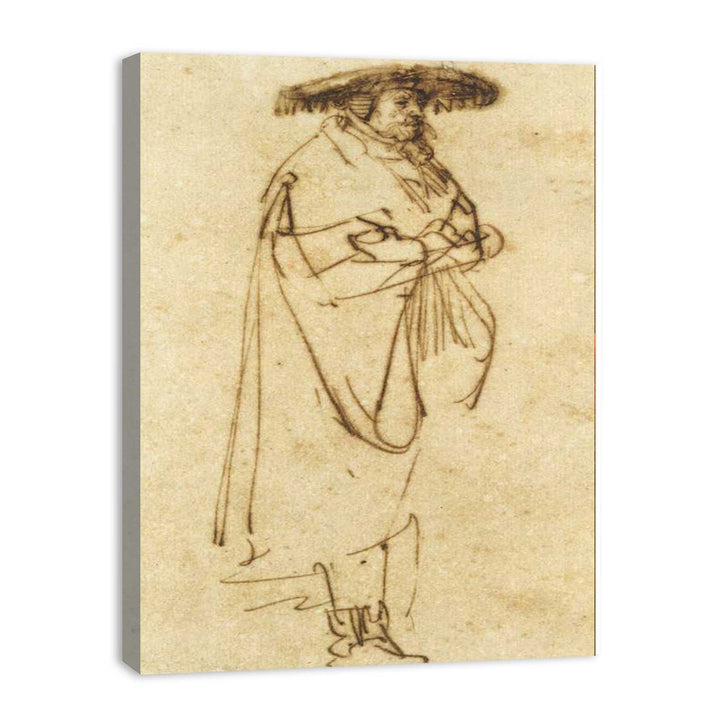 Man with Wide-Brimmed Hat 1632-39
 Painting