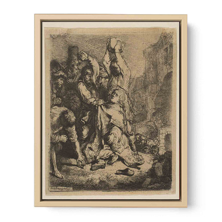 The Stoning Of St. Stephen 2 Painting