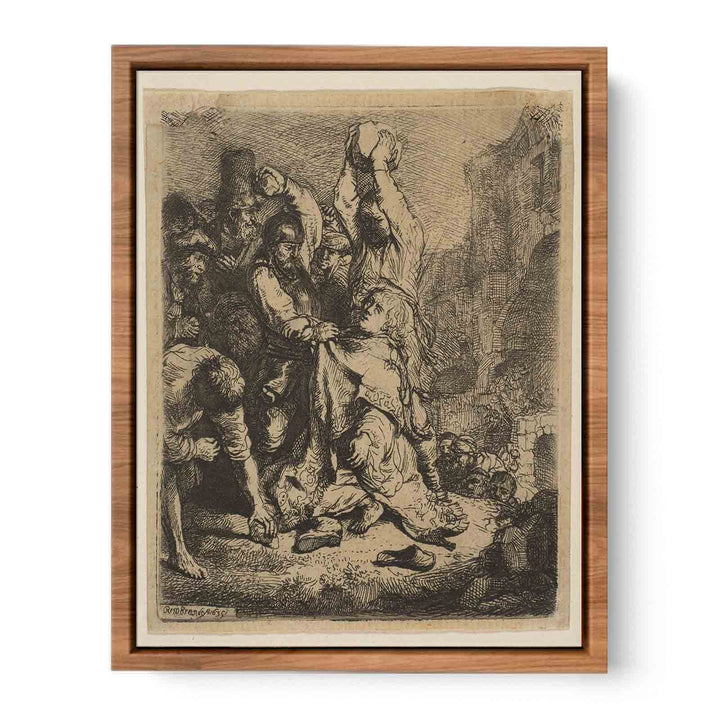 The Stoning Of St. Stephen 2 Painting