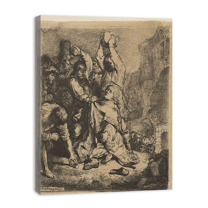 The Stoning Of St. Stephen 2 Painting