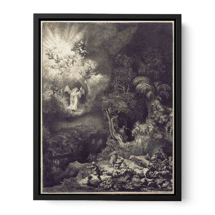 The Angel Appearing To The Shepherds Painting