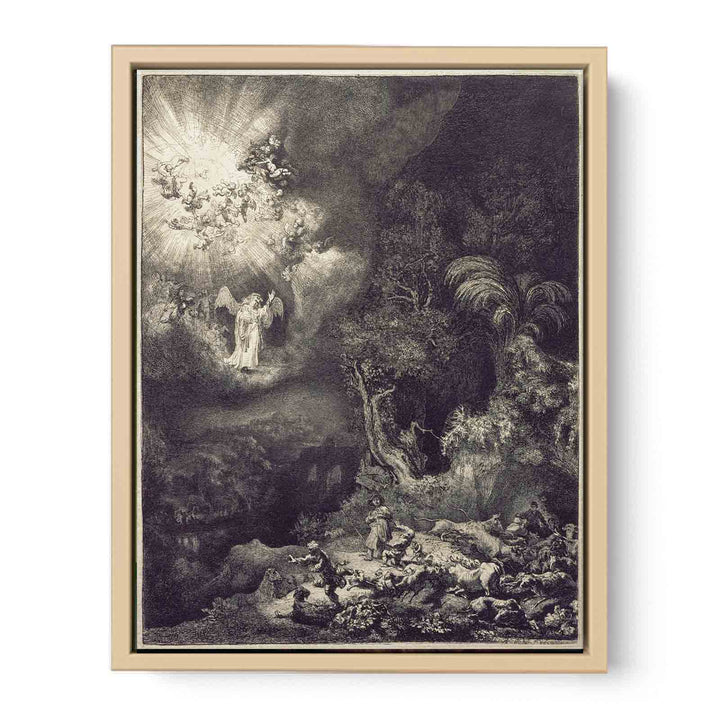 The Angel Appearing To The Shepherds Painting