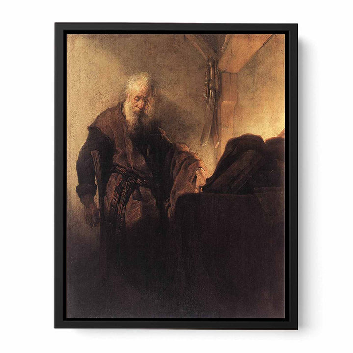 St. Paul at his Writing Desk Painting