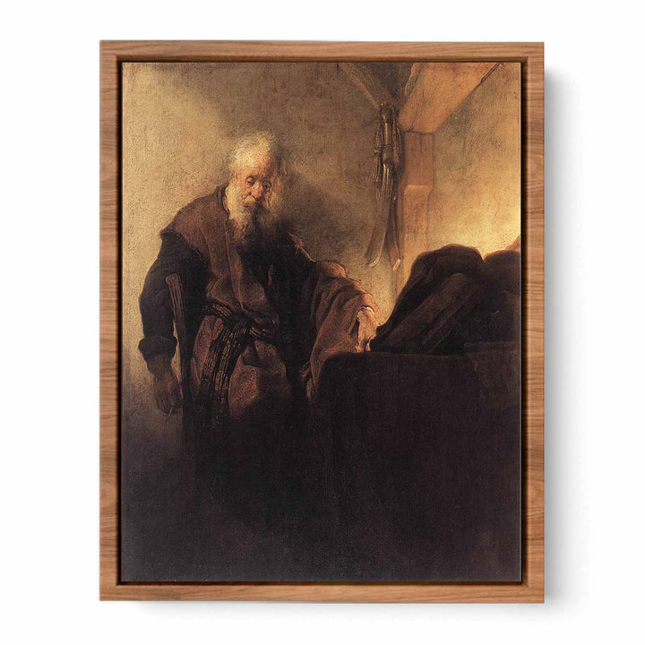 St. Paul at his Writing Desk Painting