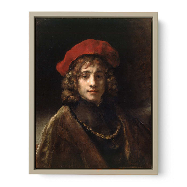 The Artist's Son Titus c. 1657 Painting