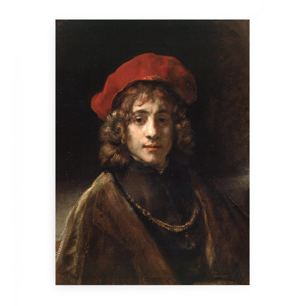 The Artist's Son Titus c. 1657 Painting