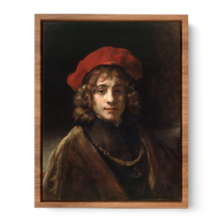 The Artist's Son Titus c. 1657 Painting