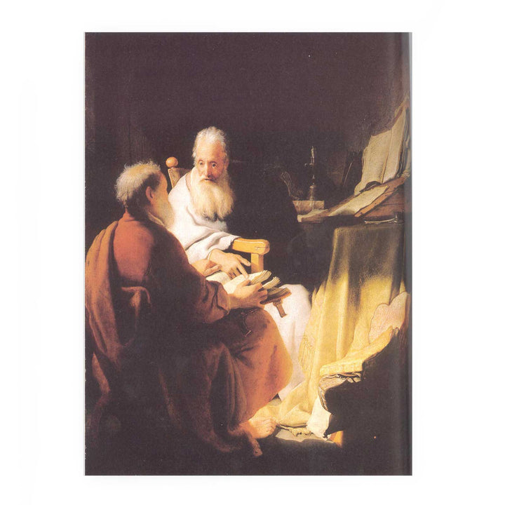 Two Old Men Disputing
 Painting