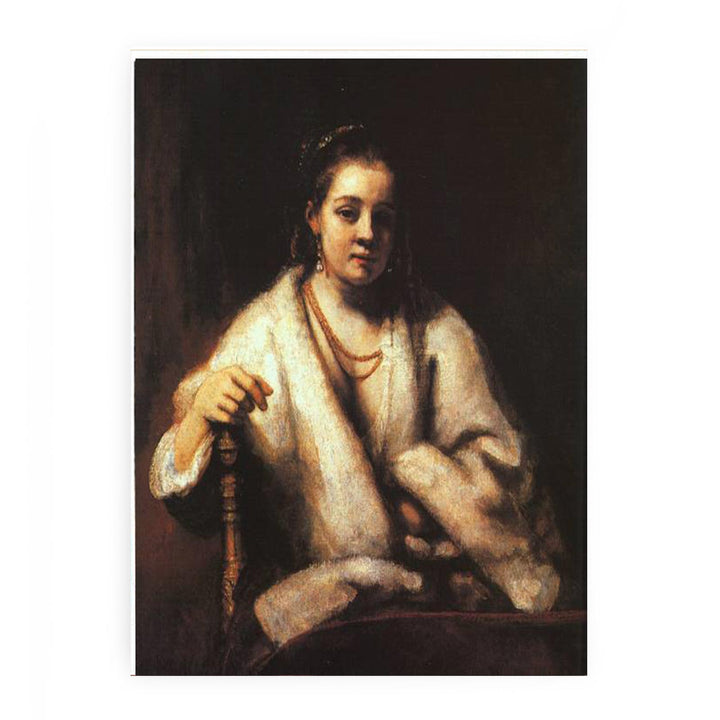 Portrait of Hendrickje Stofells 1659
 Painting