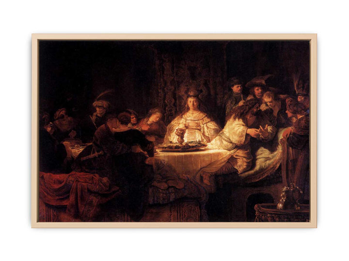 The wedding feast of Samson
 Painting