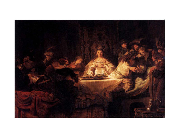 The wedding feast of Samson
 Painting