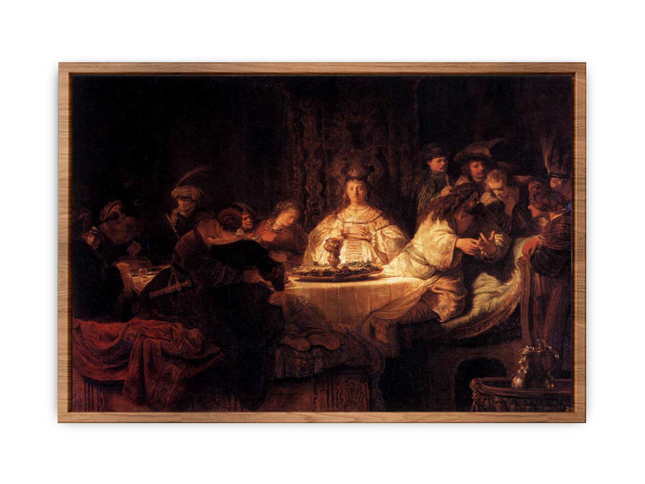 The wedding feast of Samson
 Painting