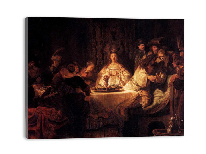 The wedding feast of Samson
 Painting