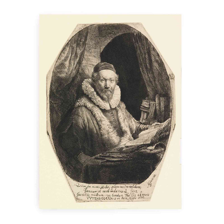 Jan Uytenbogaert, Preacher of the Remonstrants Painting