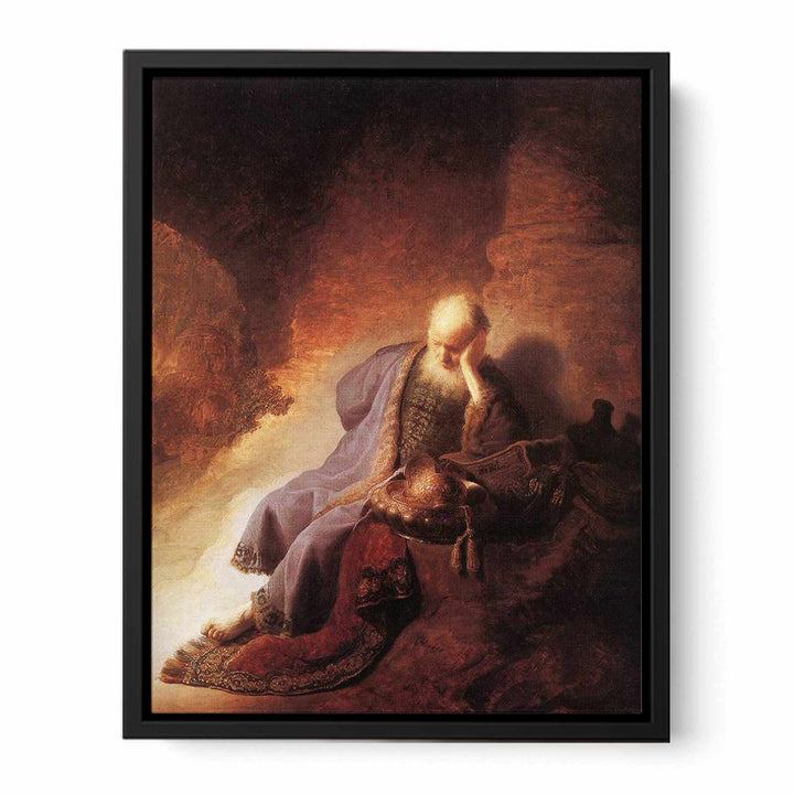 Prophet Jeremiah Lamenting the Destruction of Jerusalem
 Painting