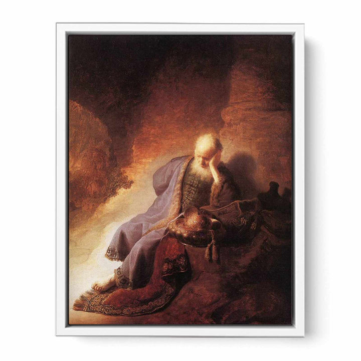 Prophet Jeremiah Lamenting the Destruction of Jerusalem
 Painting