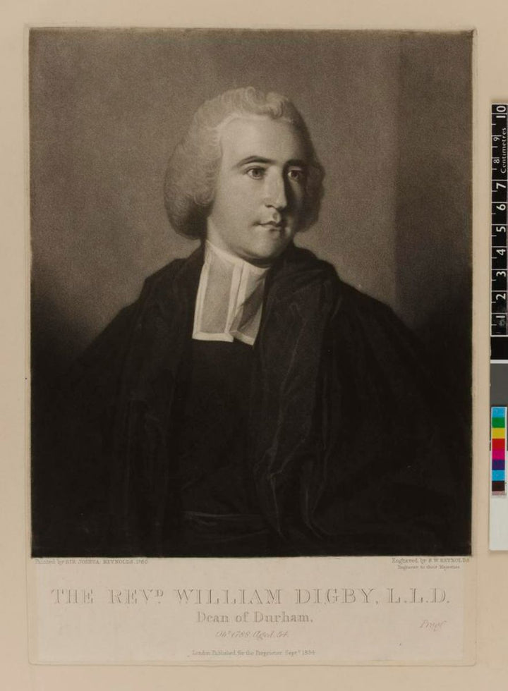 Portrait Of The Reverend William Digby (1733-1788) 