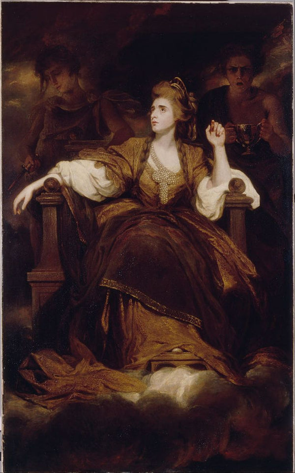 Portrait of Mrs. Siddons as the Tragic Muse 1784 