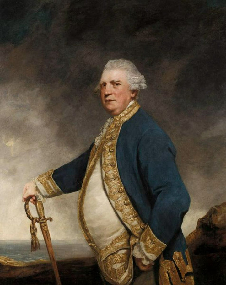 Portrait of Admiral Augustus Keppel 