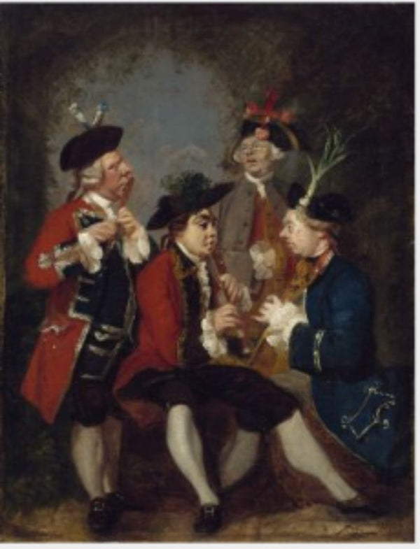 Sir Thomas Kennedy, James Caulfeild, Mr. Ward and Mr. Phelps 