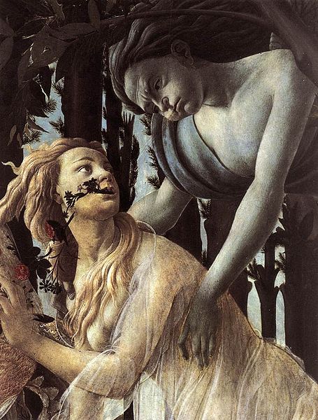 Primavera (detail 4) c. 1482 