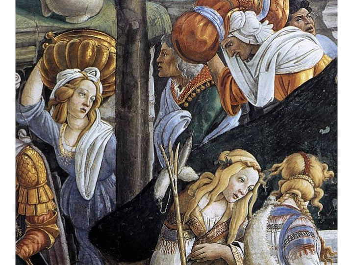 The Trials and Calling of Moses (detail 6) 1481-82 