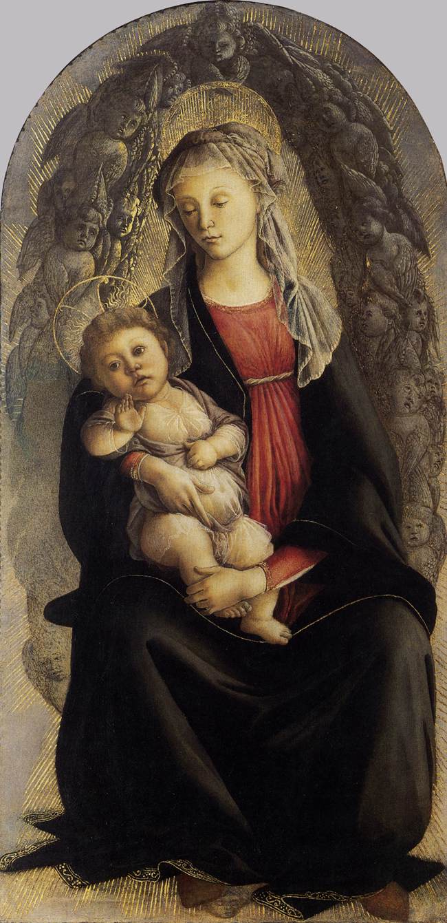 Madonna in Glory with Seraphim 1469-70 