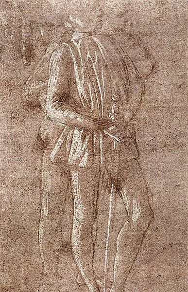 Study of two standing figures c. 1475 