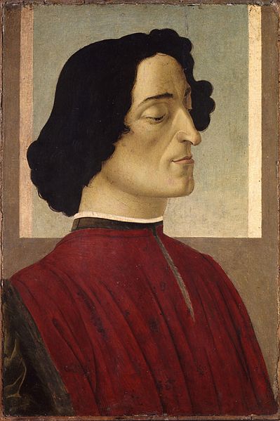 Portrait of Giuliano de' Medici c. 1475 