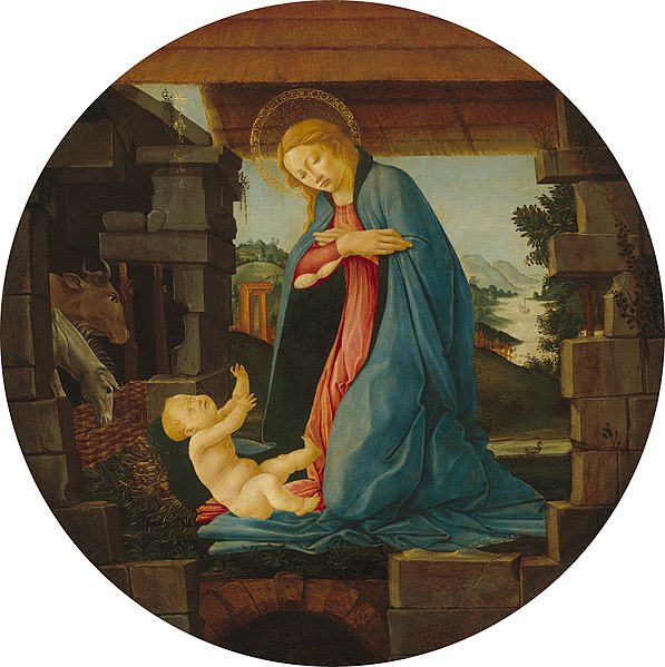 The Virgin Adoring the Child c. 1490 