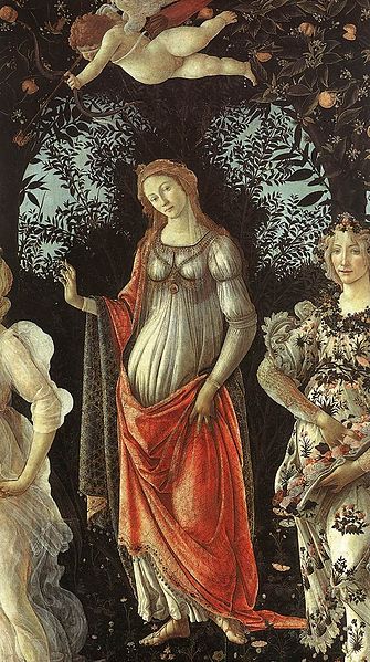 Primavera (detail 2) c. 1482 