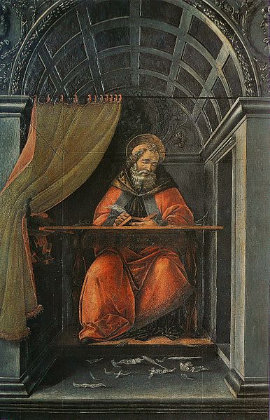 St Angustine in His Study 