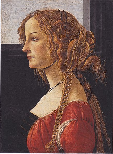 Portrait of Simonetta Vespucci 