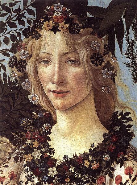 Primavera (detail 3) c. 1482 