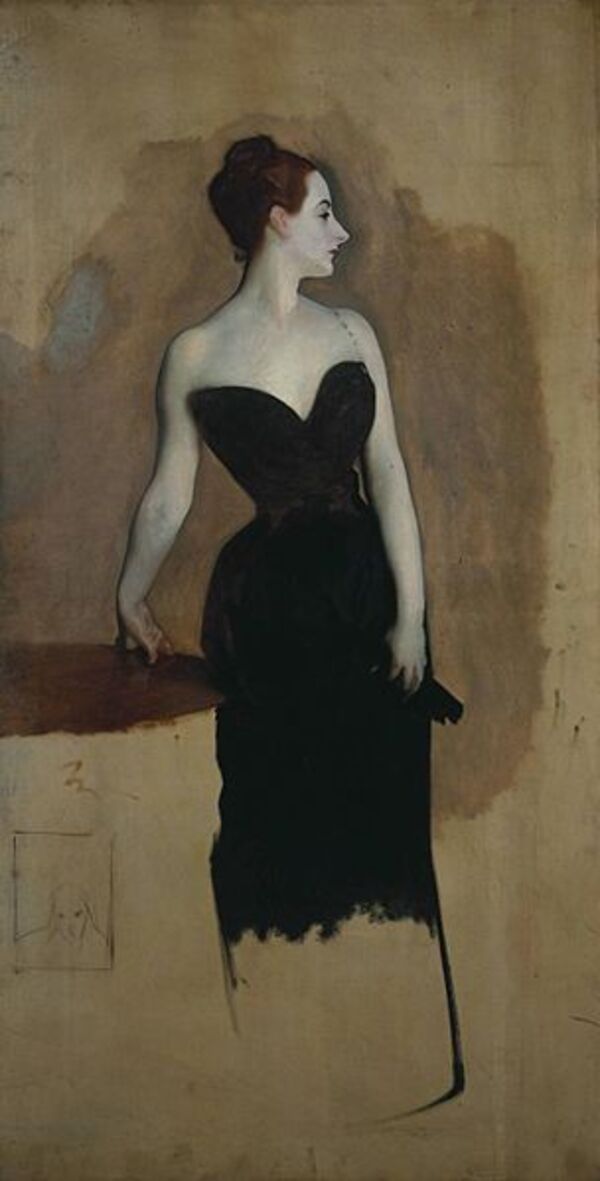 Madame Gautreau (unfinished) Painting by John Singer Sargent