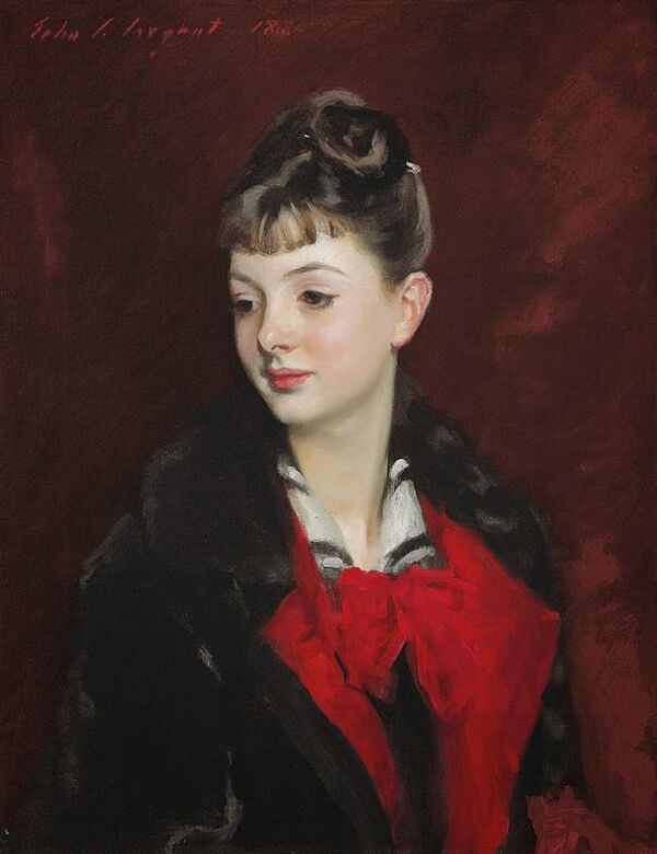 Mademoiselle Suzanne Poirson Painting by John Singer Sargent