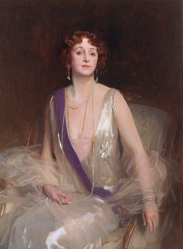 The Marchioness Curzon of Kedleston Painting by John Singer Sargent