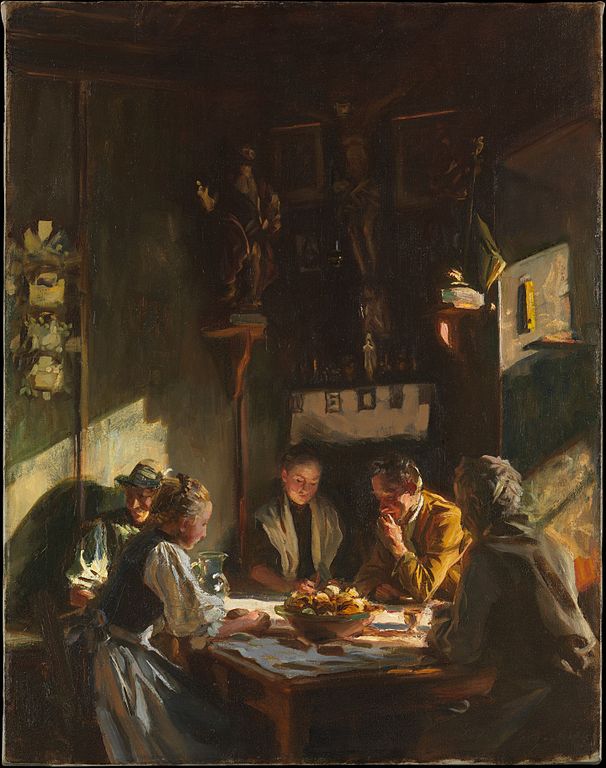 Tyrolese Interior 1915 Painting by John Singer Sargent