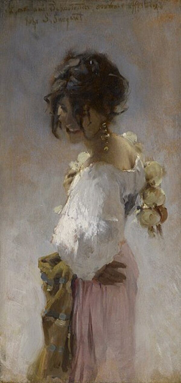 Rosina Painting by John Singer Sargent