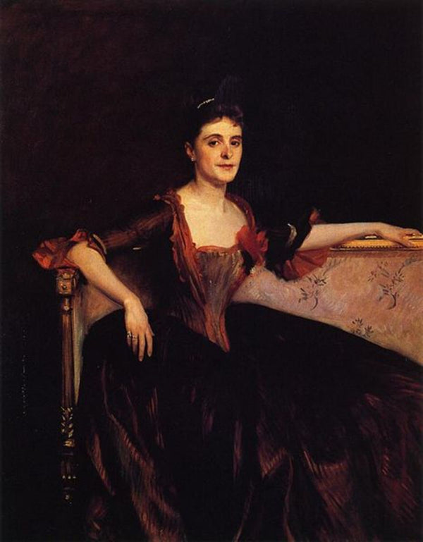 Mrs. Thomas Lincoln Manson Jr (Mary Groot) Painting by John Singer Sargent