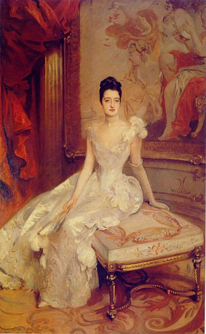 Mrs. Hamilton McKown Twombly (Florence Adele Vanderbilt) Painting  by John Singer Sargent