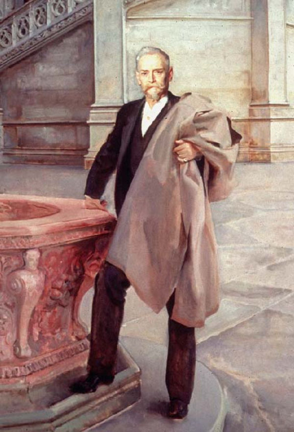 Richard Morris Hunt Painting by John Singer Sargent