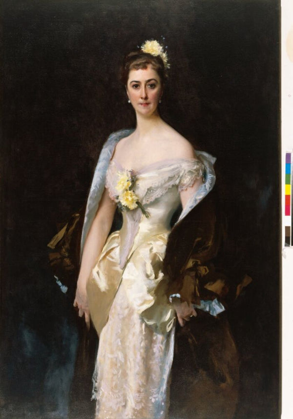 Caroline de Bassano, Marquise d'Espeuilles Painting by John Singer Sargent