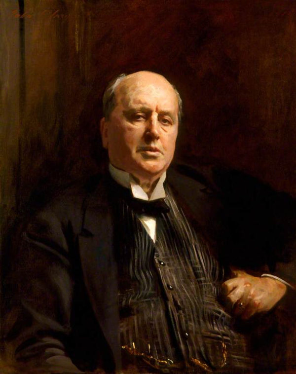 Portrait of Henry James Painting by John Singer Sargent