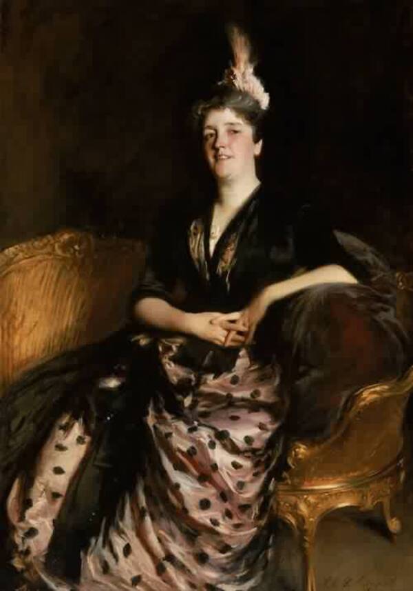 Mrs. Edward Darley Boit Painting by John Singer Sargent