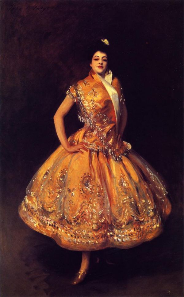 La Carmencita Painting by John Singer Sargent