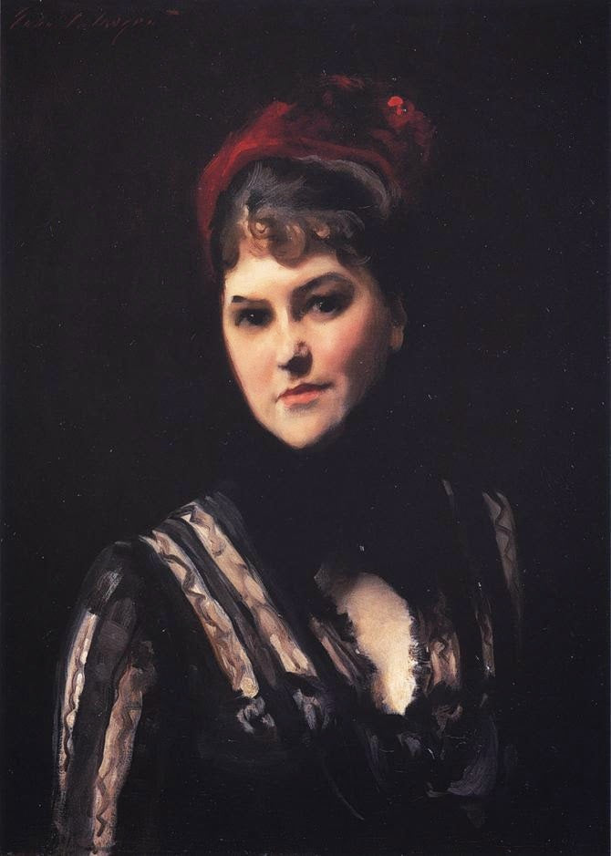 Mrs. Kate Moore Painting by John Singer Sargent